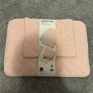 Target Quilted Laptop Case Sleeve Pink